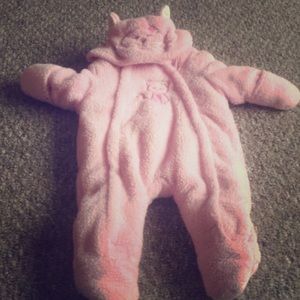 Baby girl snow suit